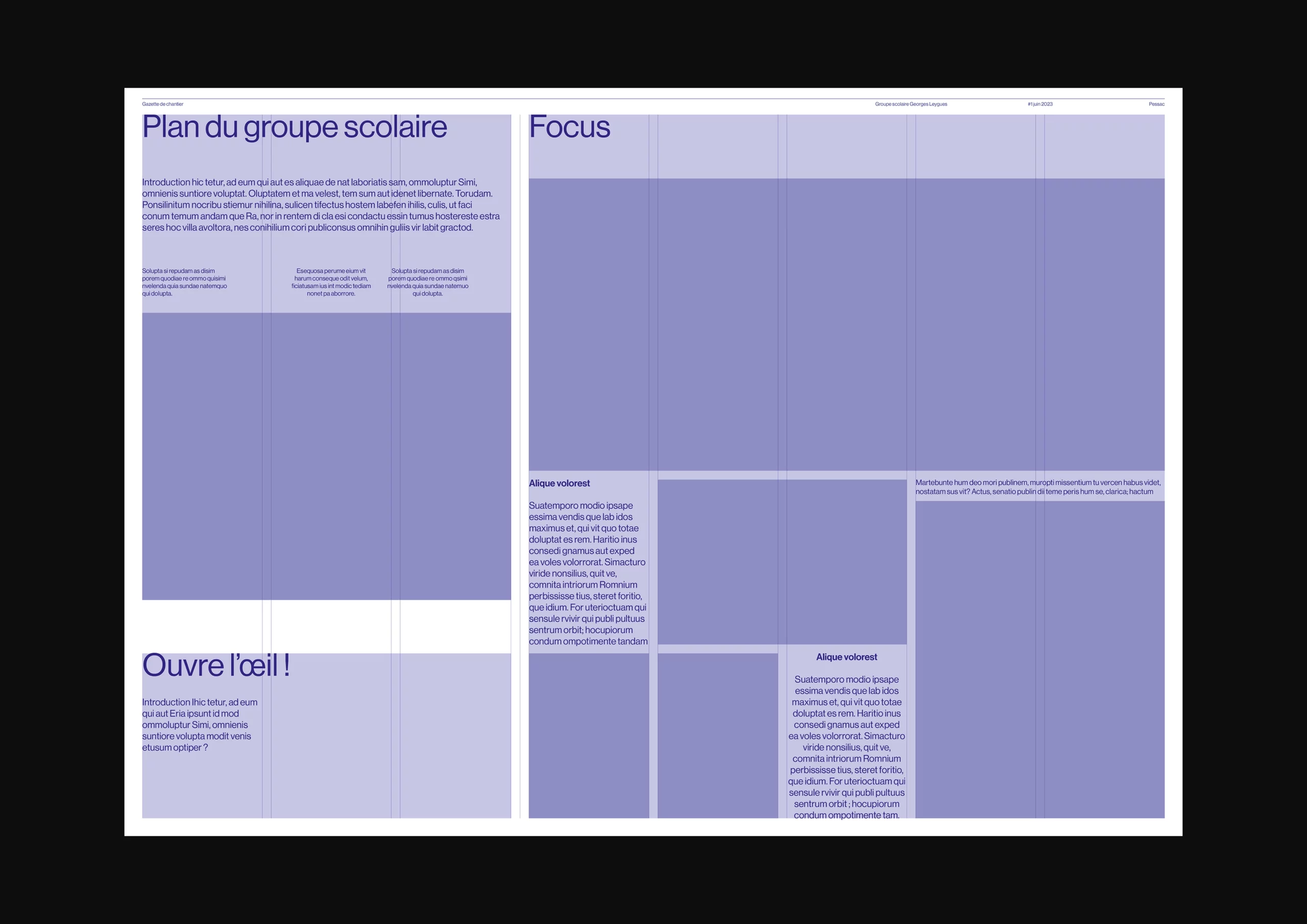 Gazette de chantier