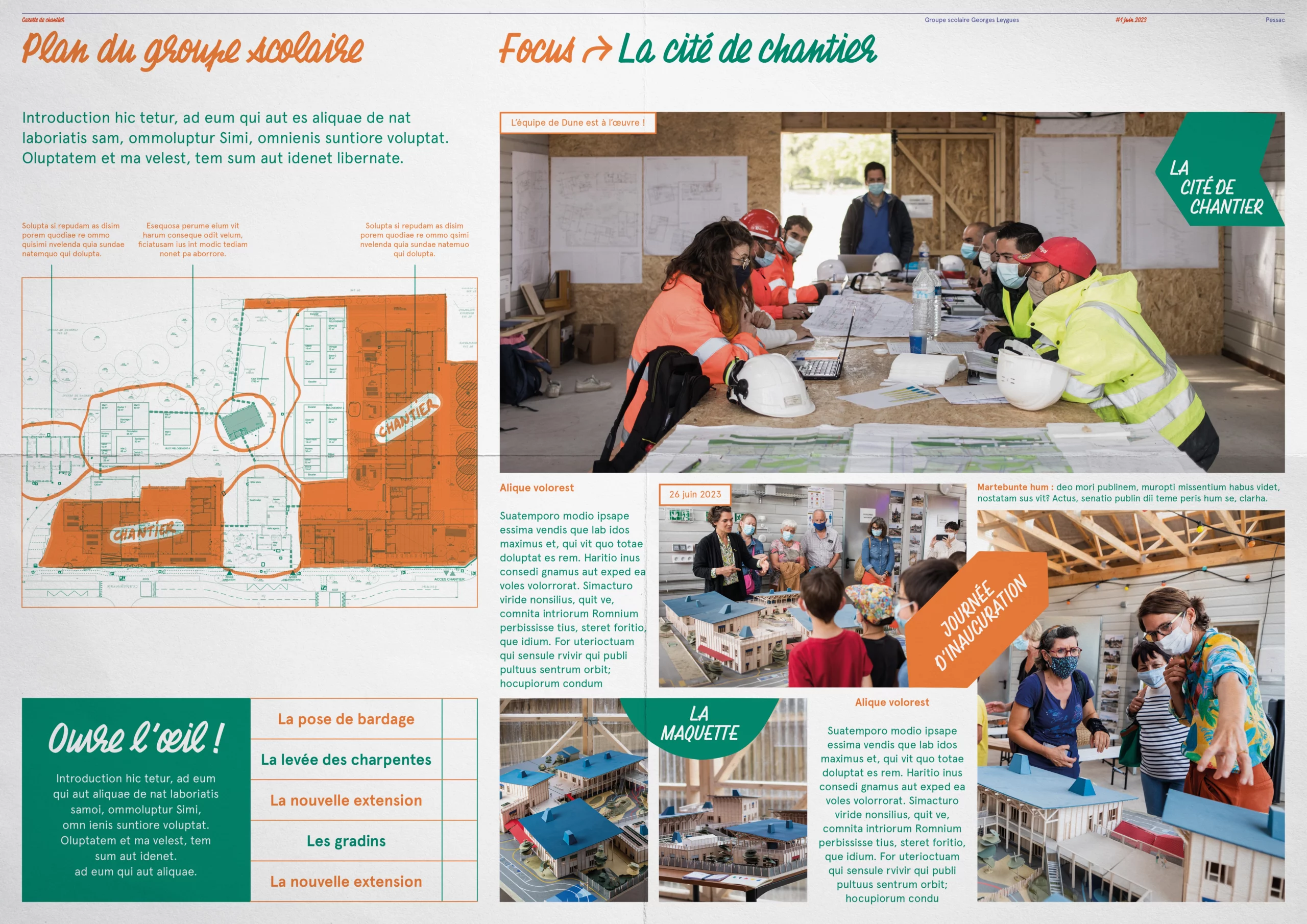 Gazette de chantier