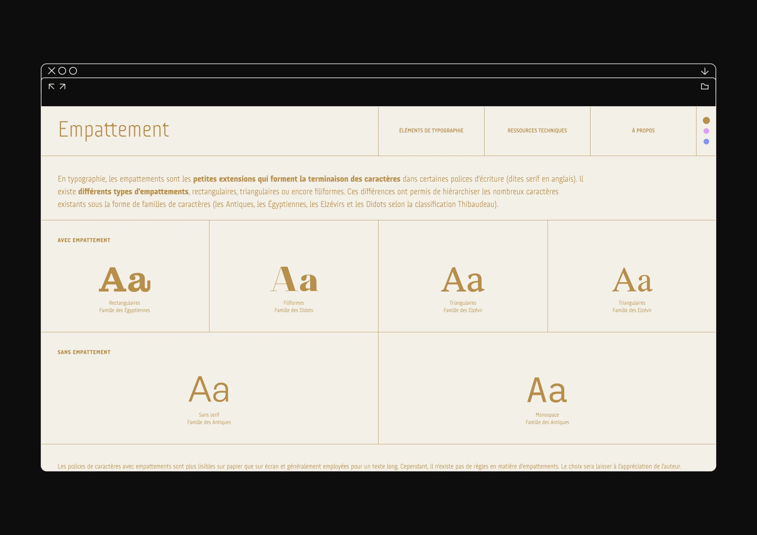 Pratiques typographiques