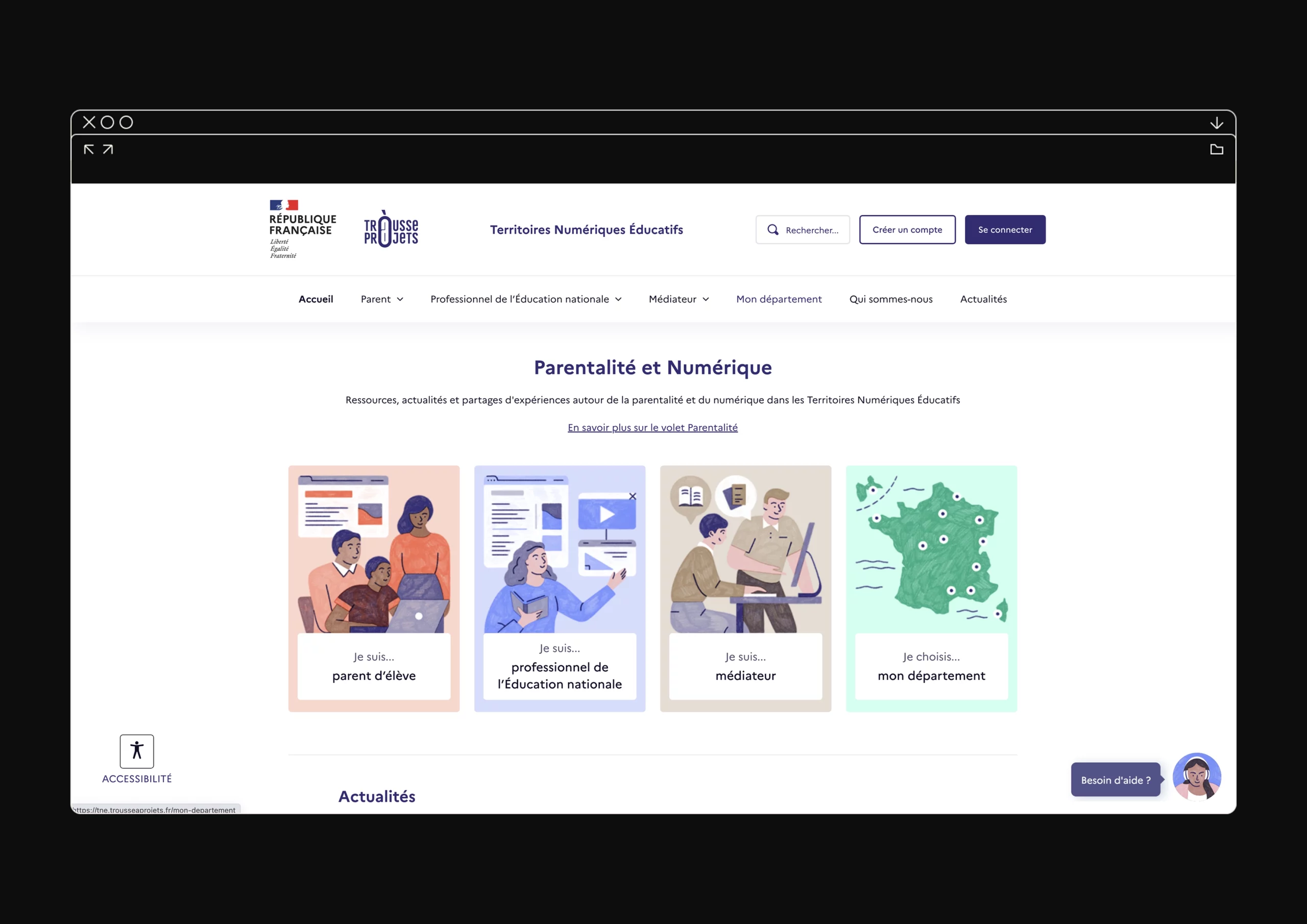 Parent ressource